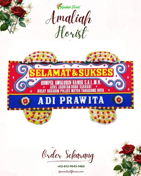Papan Bunga Ucapan Selamat Kepatihan