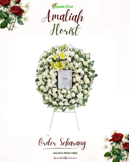 Krans Bunga Duka Kepatihan