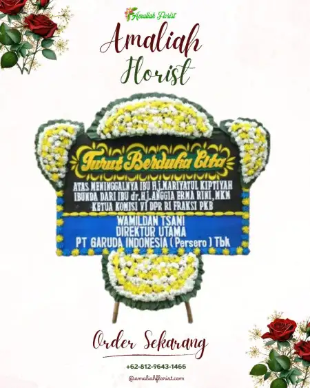 Papan Bunga Duka Kepatihan